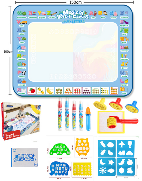 Mess-Free Water Drawing Mat – 150 × 100cm